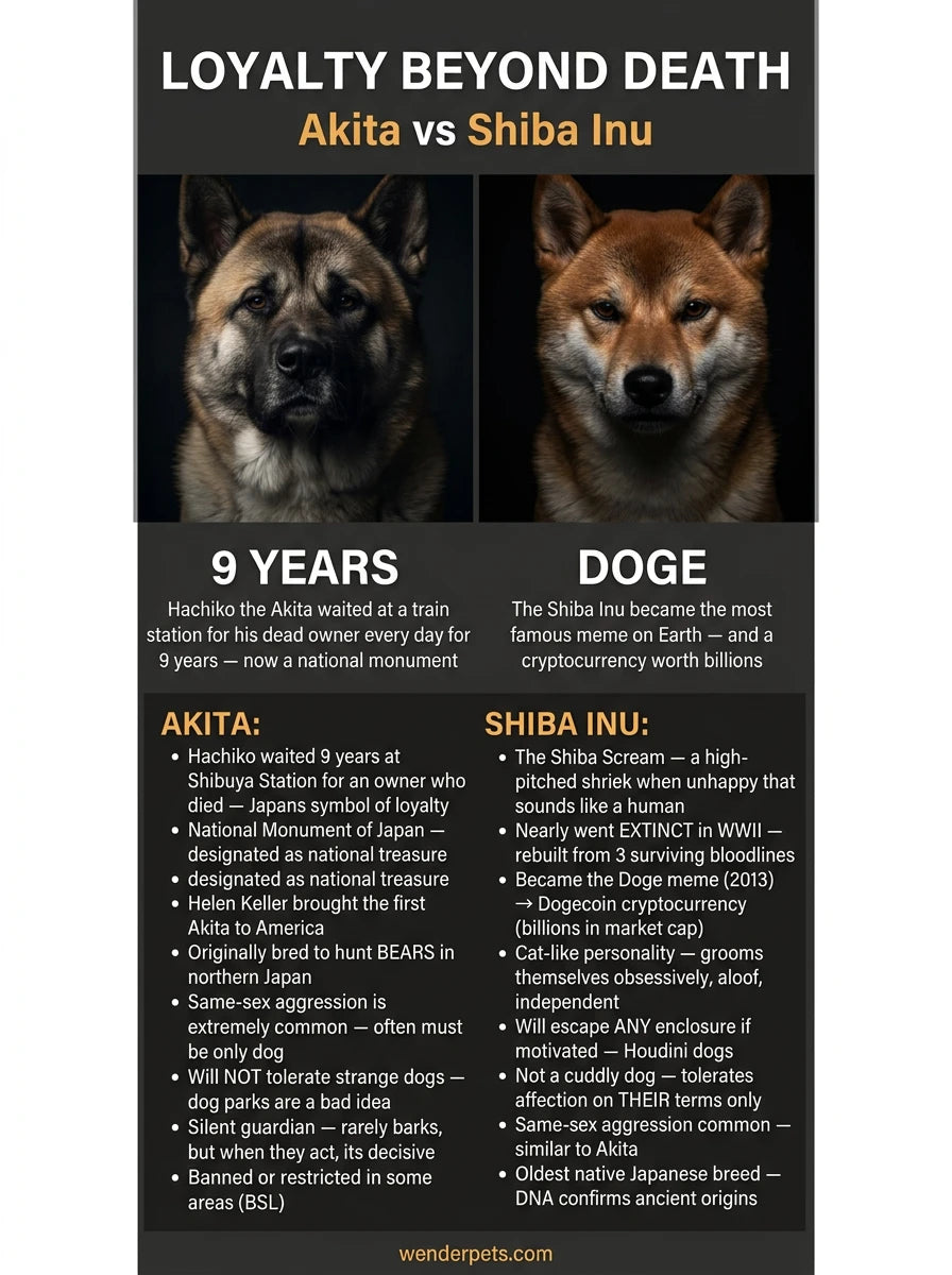 Akita vs Shiba Inu - 🎯 The Shocking Truth