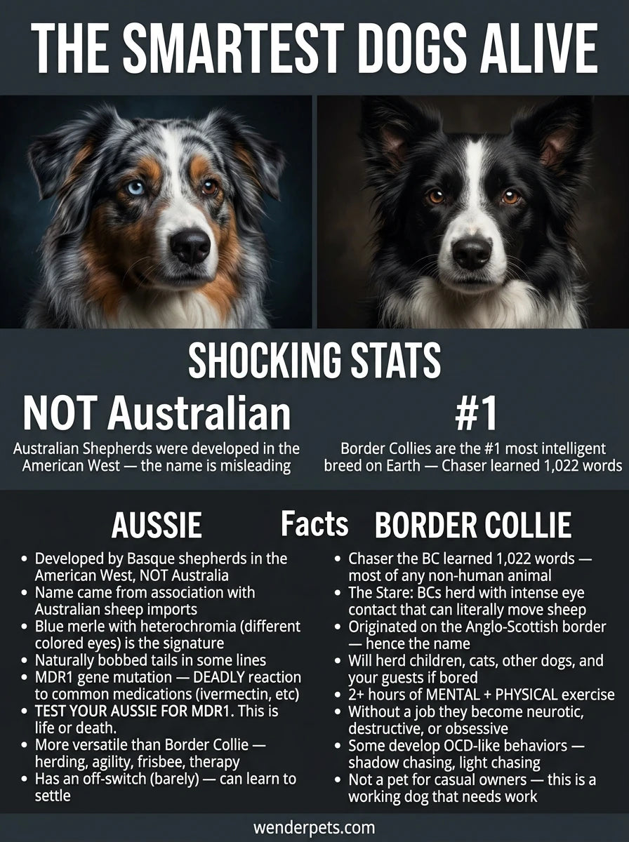 Australian Shepherd vs Border Collie - 🎯 The Shocking Truth