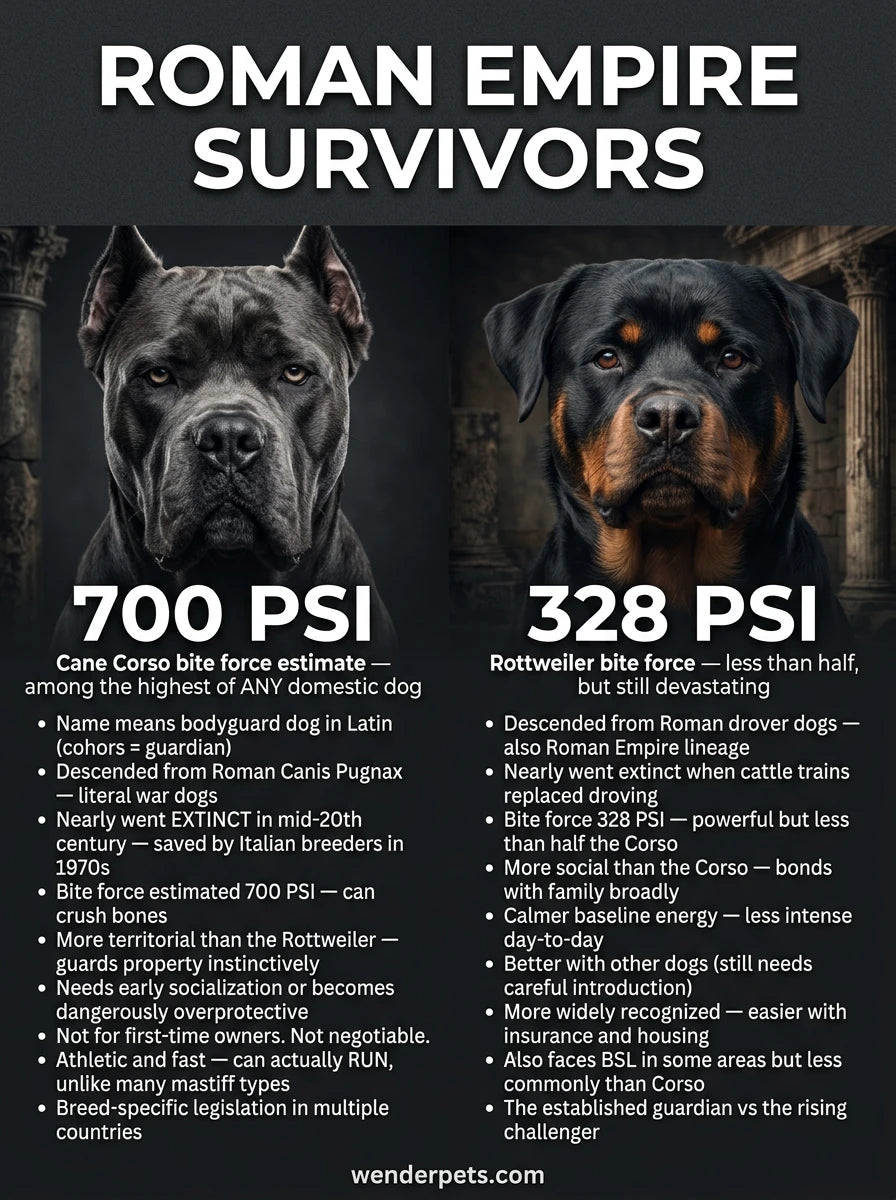 Cane Corso vs Rottweiler - 🎯 The Shocking Truth