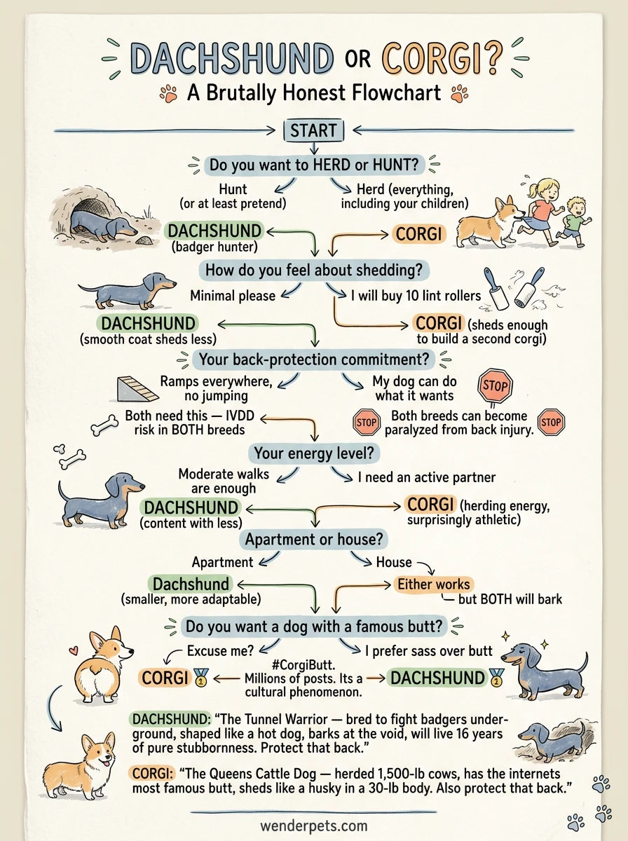 Dachshund vs Corgi - 🧭 Which Breed Is Right For You?