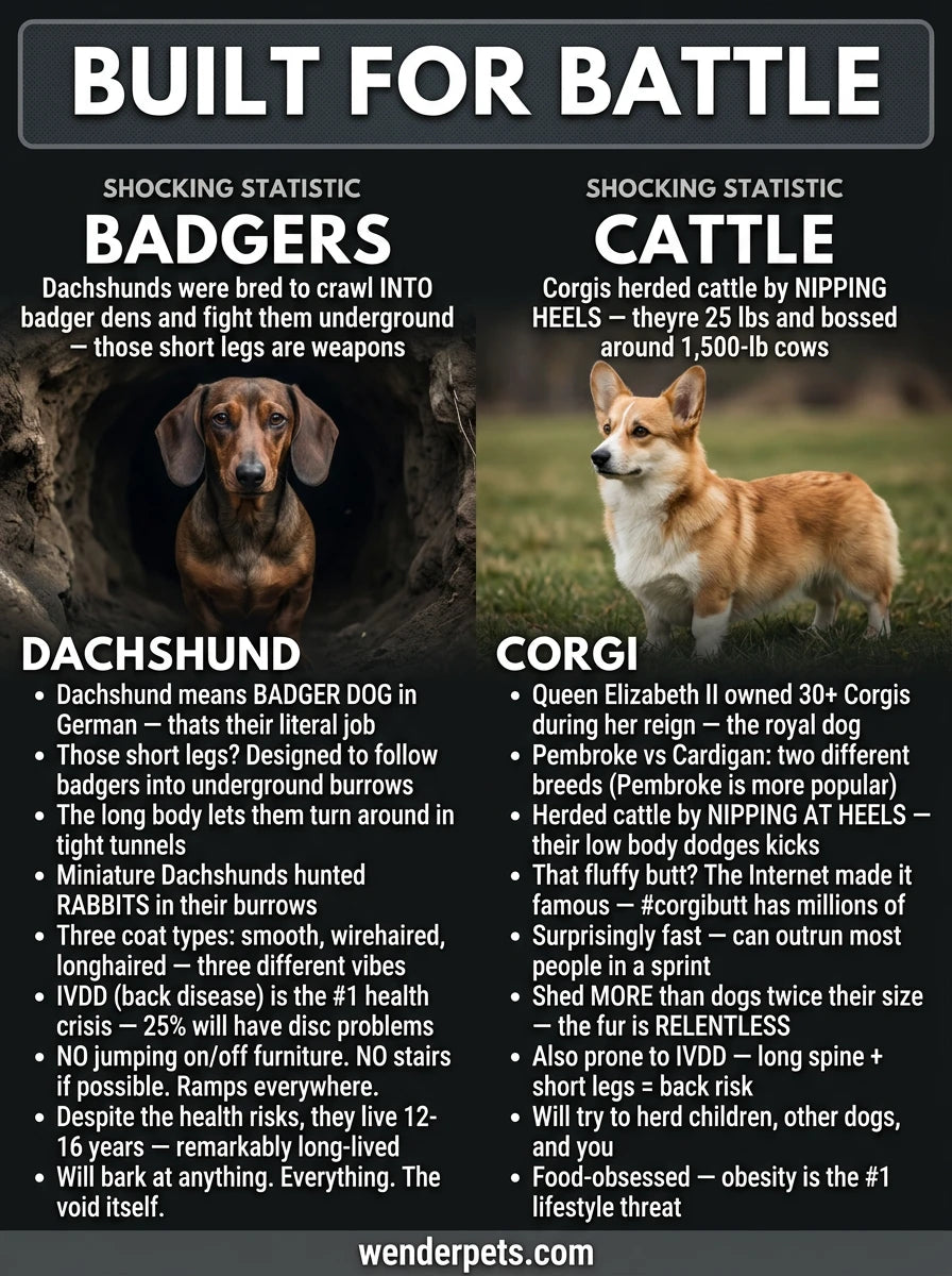 Dachshund vs Corgi - 🎯 The Shocking Truth