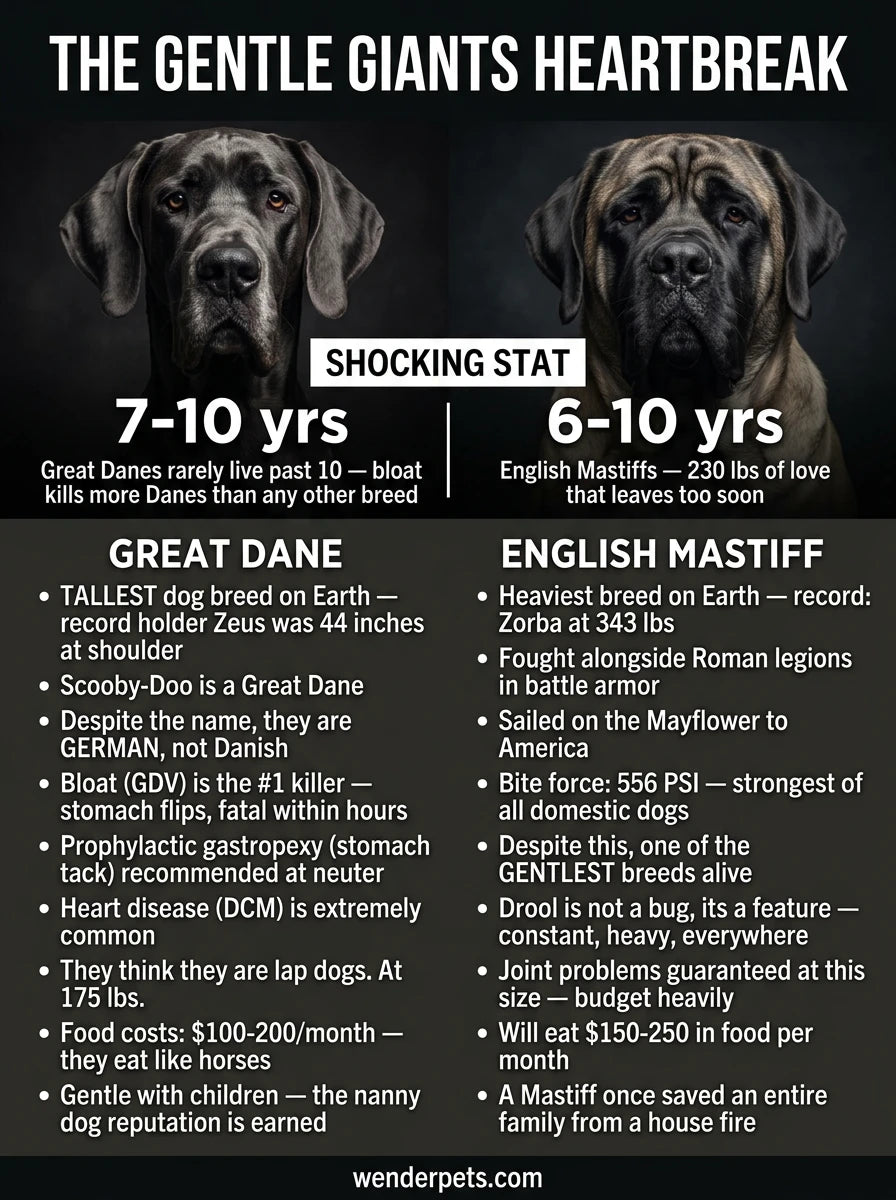 Great Dane vs English Mastiff - 🎯 The Shocking Truth
