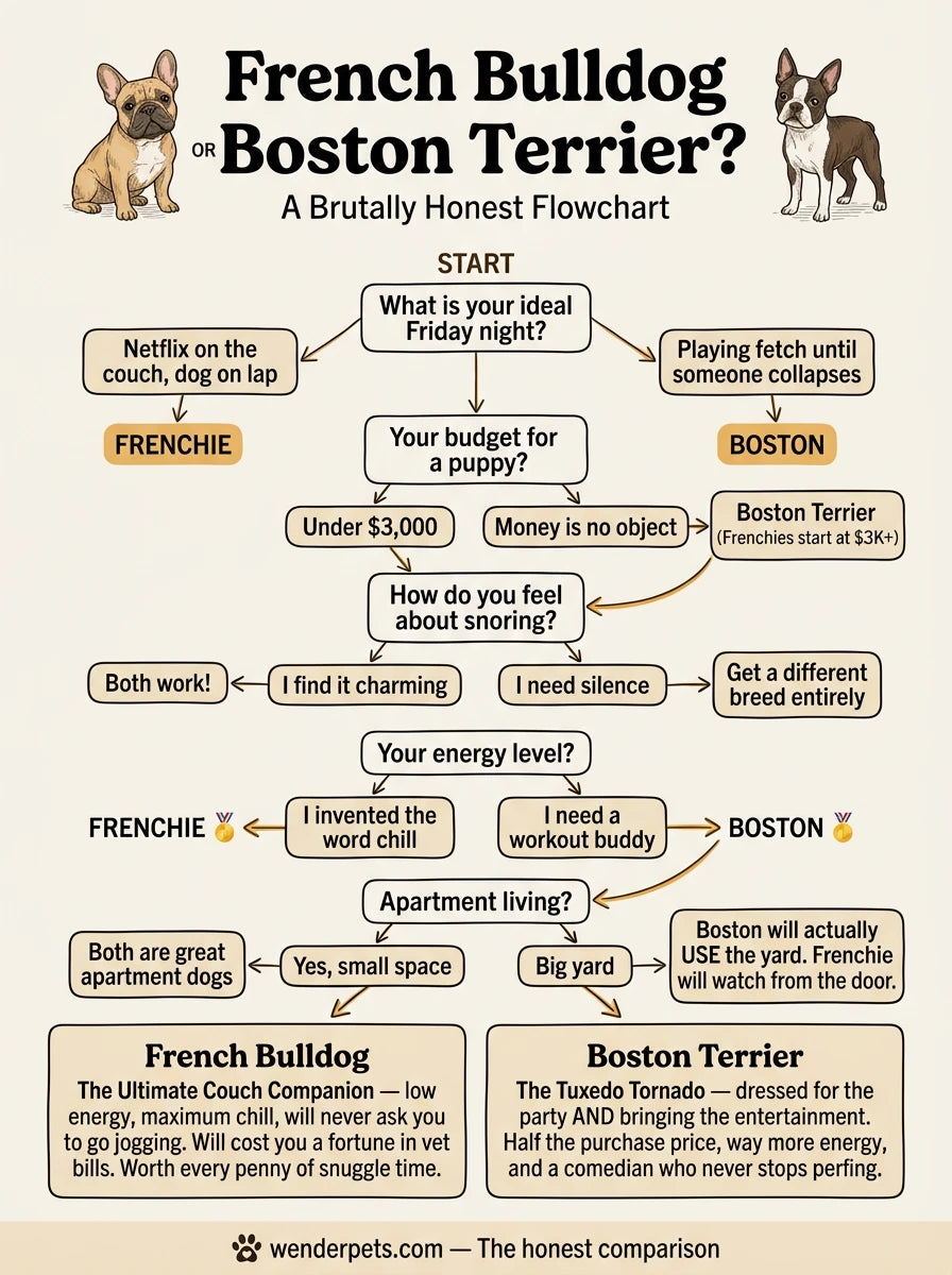 French Bulldog vs Boston Terrier - 🧭 Which Breed Is Right For You?