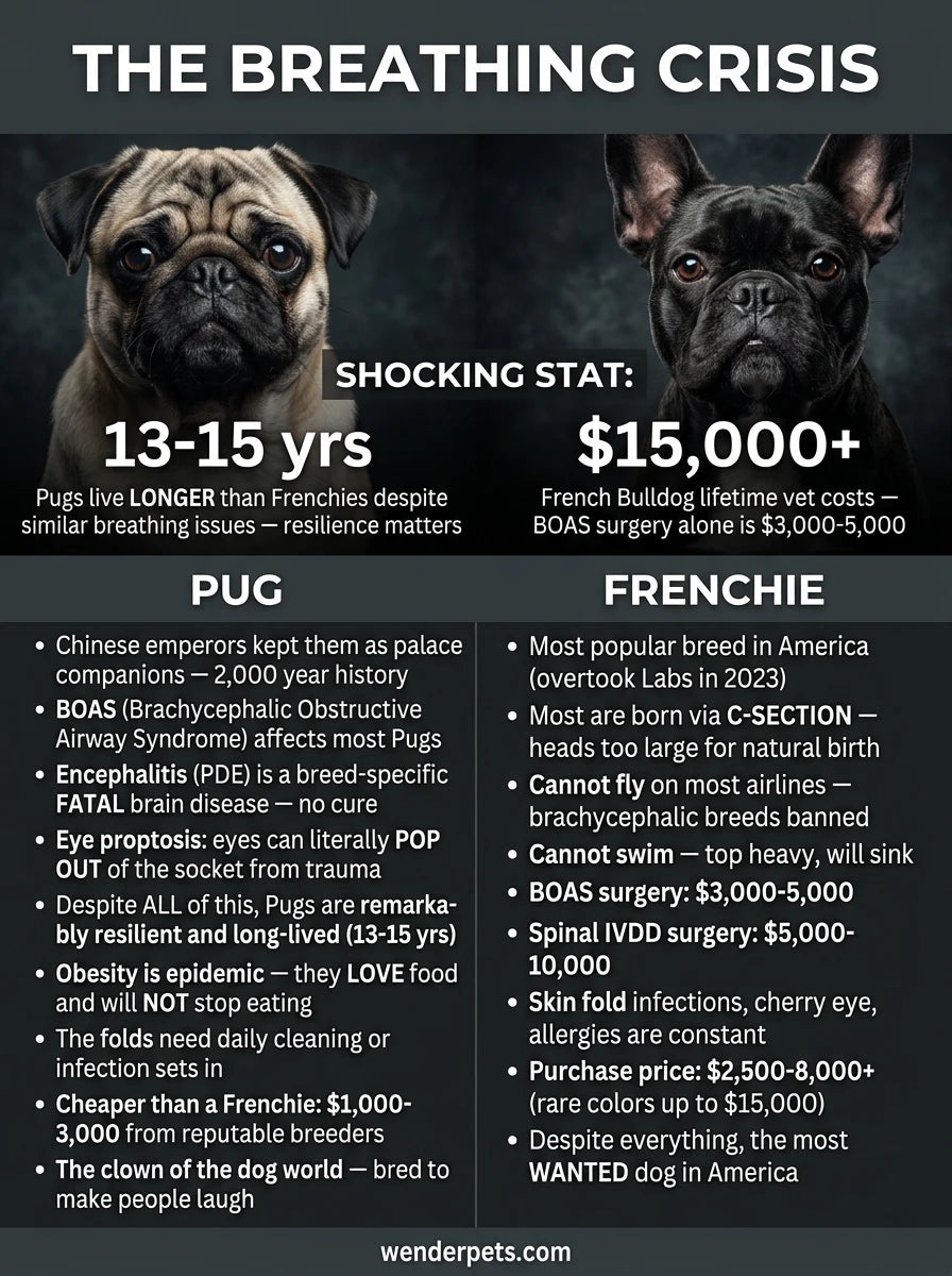 Pug vs French Bulldog - 🎯 The Shocking Truth