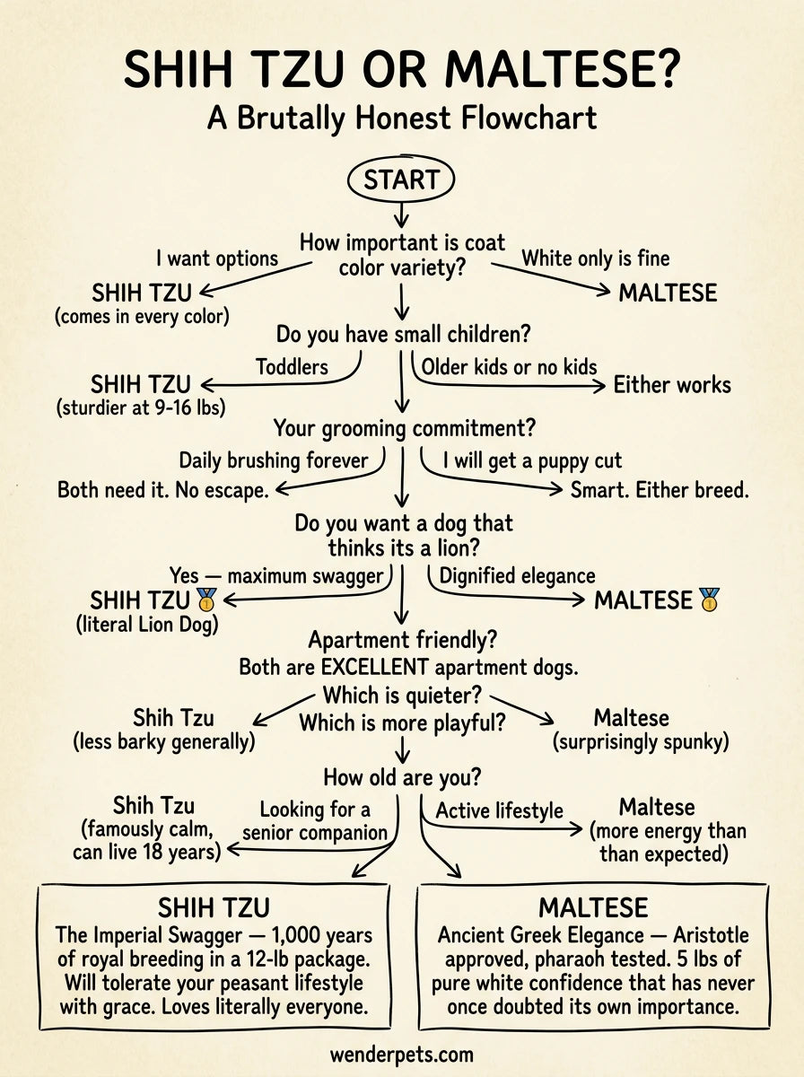 Shih Tzu vs Maltese - 🧭 Which Breed Is Right For You?